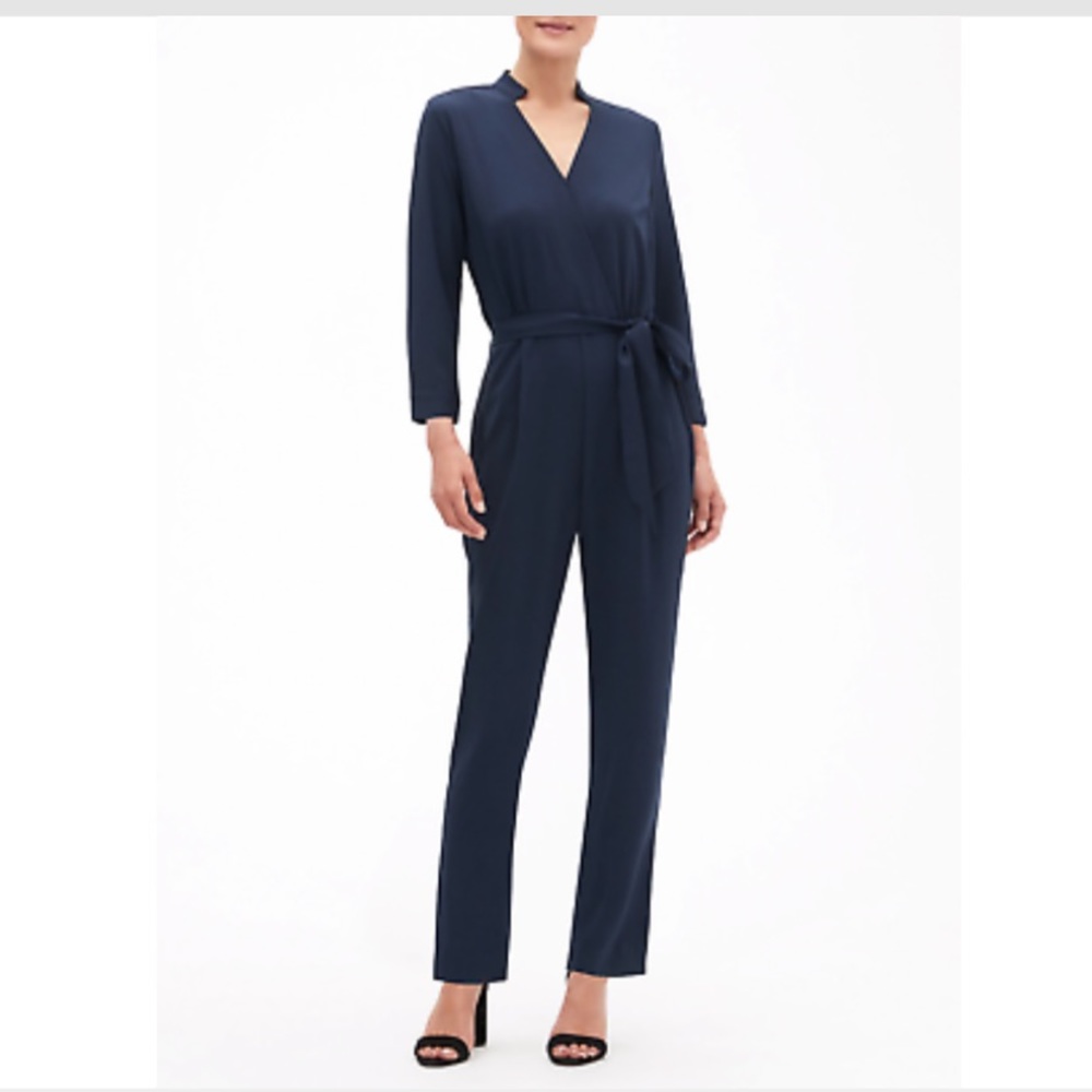 Navy jumpsuit